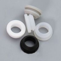 2-10Pcs Silicone Rubber Grommet Plugs Bung With Snap-on Threading Coil Round Hollow Cable Wiring Protect Bush 4.5-30mm Gas Stove Parts Accessories