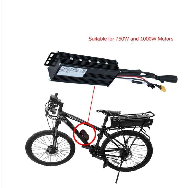 1-piece-suitable-for-24v36v48v-30a-750-1000w-sine-wave-three-mode-controller-electric-scooter-accessories-black-waterproof-connector