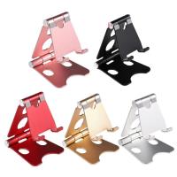 Mobile Phone Stand for Desk Double Foldable Phone Tablet Holder Multi Function Smartphone Tablet Display Bracket for Live Streaming Videoing graceful