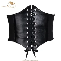 SISHION สีดำสีแดงสีชมพูทอง Body Shapewear ผู้หญิง Gothic เสื้อผ้า Underbust เอว Cincher เซ็กซี่เจ้าสาว Corsets และ Bustiers VB0001