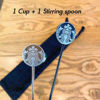 Starbuck ถ้วยแก้ว360มล. สาวสูงมูลค่าแก้วกาแฟใช้ในครัวเรือนขวดน้ำสีเขียวสด