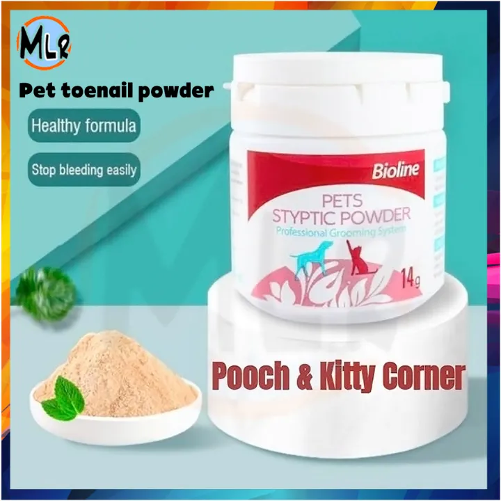 Bioline Styptic Powder To Stop the Bleeding of Wound for Dogs & Cats