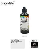 ขายแฟลช GraceMate ชุดหมึกเติมปากกา301เข้ากันได้สำหรับ Deskjet 3050a 3051a 3052a 3054a 3055a 3056a 3059a 3510 3512เครื่องพิมพ์