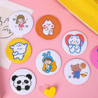 Cute cartoon makeup small round mirror กระจกกลมเล็กแต่งหน้าการ์ตูนน่ารัก