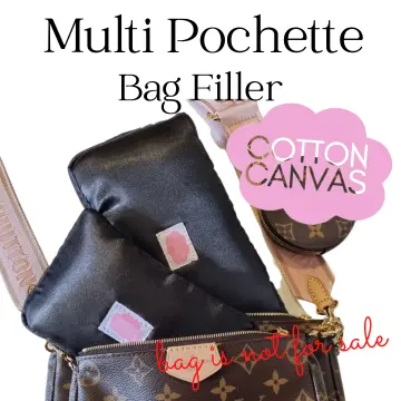 For Multi Pochette Accessoires bag Insert Organizer Inner Purse Portable  Crossbody designer handbag make up organizer