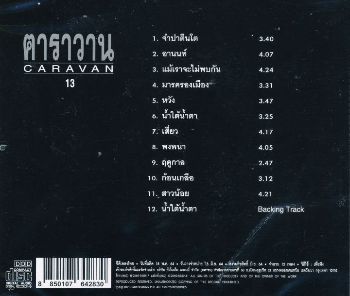 คาราวาน-อานนท์-cd-เพลงไทย