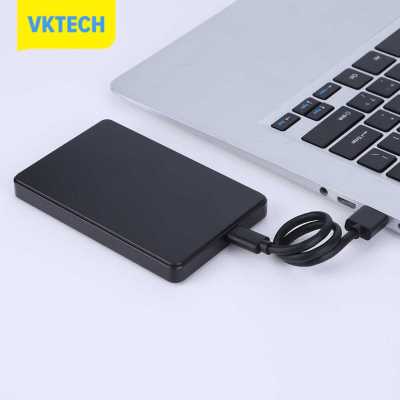 [Vktech] USB3.1กล่อง HDD กับสาย USB3.0ไปยัง Type-C 2.5in กล่องใส่ฮาร์ดดิสก์ไม่มีคนขับชุดสัญญาณไฟ LED ปลั๊กแอนด์เพลย์ร้อนสำหรับ SATA 1/2/3 HDD หรือ SSD