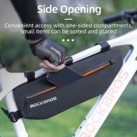 ROCKBROS Bicycle Bags Top Tube Front Frame Bag Waterproof MTB Road Triangle Pannier Dirt-resistant Cycling Bike Accessories Bags