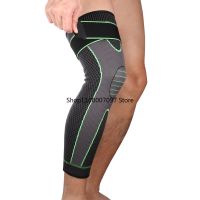 ✻ﺴ Drop Shipping 1PCS Elasticity Long Knee Protector Brace Leg Sleeve Knee Pads Calf Knee Support Brace Protector Leg Warm Knee