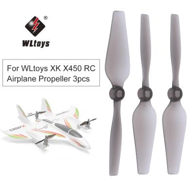 WLtoys XK X450 RC Airplane Aircraft Helicopter Fixed Wing Propeller 3pcs