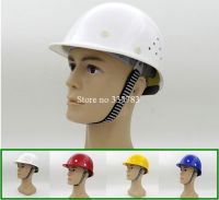 FRP safety helmet high quality High quality riot helmets ventilate Electrical insulating safety helmets Light weight