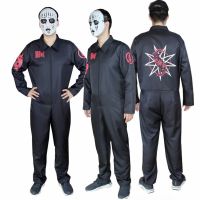 Aboutcos 2023 New Slipknot Jumpsuit Mens Halloween Party Cosplay Costume Without