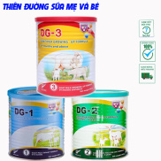 Sữa dê DG1, DG2, DG3, trẻ dị ứng đạm sữa bò uống được hộp 400g