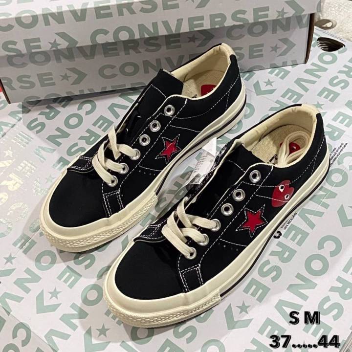 รองเท้าคอนเวิร์สconverse-one-star-sale50-เหมาะสำหรับผู้หญิงและผู้ชาย-ใส่ได้ทุกโอกาส-สินค้าถ่ายจากของจริง100-อยู่ในช่วงโปรโมชั่นพิเศษ