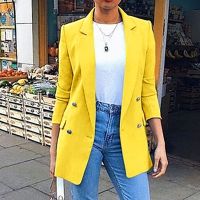 Spring Wea Women Work Women Mujer Fashio Elegant Summer Coat Jackets 2021 Feminina Blazer Casual