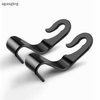 agasgbrg Universal Car พนักพิงศีรษะเบาะหลัง Hook 2pcs ที่นั่งแขวนรถผู้ถือหุ้น