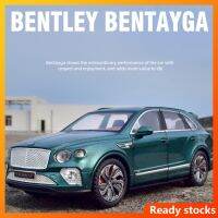 1:24อัลลอยรถรุ่นเข้ากันได้สำหรับเบนท์ลีย์ Bentayga จำลองดึงกลับรถเครื่องประดับสำหรับของขวัญเด็ก