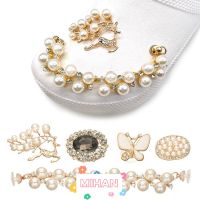 MIHAN Fashion Shoe Chain Accessories for Women Shoe Decorations Bling Shoe Charms Diamond Home Clog Sandals Crystal Kids Gifts