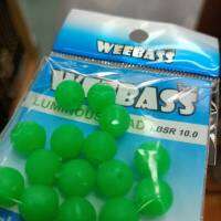 ลูกปัด เรืองแสง WeeBass LBSR Luminous Bead อุปกรณ์ตกปลา คุณภาพดี