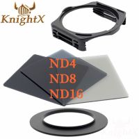 【big-discount】 KnightX 49มม. 52มม. 67มม. 72มม. 77มม. ตัวกรองแหวนสำหรับ Cokin Filter Kits ND ฟิลเตอร์สีสำหรับ D5100เลนส์ DSLR