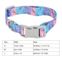 Pet Collar Soft Metal Buckle ปลอกคอสุนัขสำหรับปลอกคอสัตว์เลี้ยง Dog Collar Neck Strap Puppy