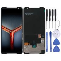 หน้าจอ LCD ของ OEM สำหรับ Asus ROG Phone II ZS660KL พร้อม Digitizer ประกอบเต็มตัวเครื่อง (สีดำ) (อะไหล่ห้างสรรพสินค้า)