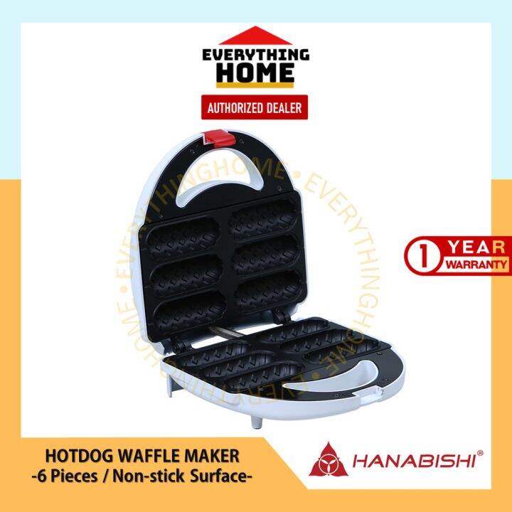 Hanabishi Hotdog Waffle Maker / HSM 50H Lazada PH