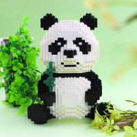 3698 PCS DIY Assemble Panda Mini Building Blocks Model Cute Animal Self-Locking Bricks Educational Toys for Children Gift