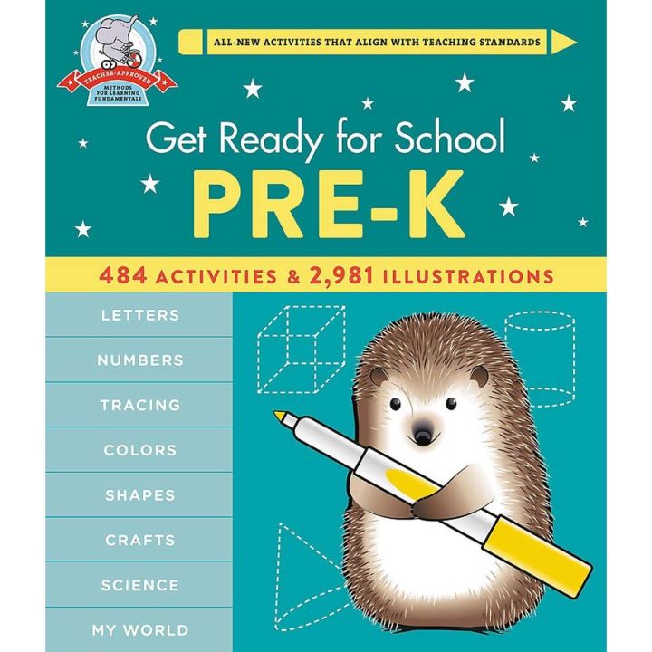 Limited product &gt;&gt;&gt; (New) Get Ready for School: Pre-K หนังสือใหม่พร้อมส่ง