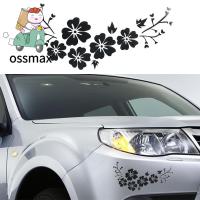 OSSMAX สติ๊กเกอร์ติดรถยนต์กันน้ำลายดอกไม้ Hiasan Mobil ติดแต่งรถรถยนต์