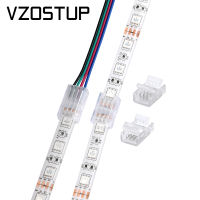 4pin RGB เทปไฟเชื่อมต่อสำหรับ IP20 IP65 5050 3528 10มิลลิเมตรหลอดไฟ LED Strip เพื่อเชื่อมต่อสายไฟแก้ไขหนีบการเชื่อมต่อที่รวดเร็ว *