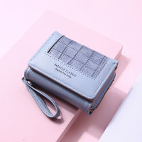2022 New Fashion Women Fold Wallet Ladies Serpentine Leather PU Hasp Short Purse Female Card Holder Girls Money Coin Bags