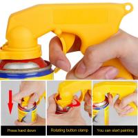 1pcs Universal Car Handle Spray Gun Self-painting Spray Gun Portable Power-assisted Spray Auxiliary Tool Car Paint Tool