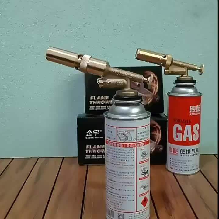 Fire Spraying Broiling Spray Burning Card Type Gas Handheld Flame Gas