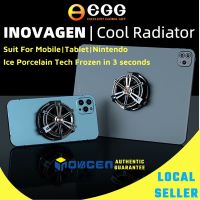 Cooling in 3 seconds! INOVAGEN Magnetic Phone Cooler Tablet Radiator พัดลมระบายความร้อนสำหรับเล่นเกม with Ice Porcelain Semiconductor Tech พัดลมระบายความร้อนมือถือ  สต็อคไทย พร้อมส่ง