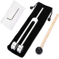 128 Hz Tuning Fork Weighted Bio-Acoustic Tuning Fork สำหรับการบำบัด128Hz Acoustic Slider Tuning Fork