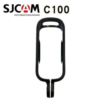 อุปกรณ์เสริม SJCAM ของแท้ C100ป้องกันเคสเคสกันน้ำป้องกันกล้องตัวยึดกล้องวิดีโอสำหรับ C100 SJCAM/Plus กรอบรองรับ