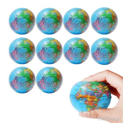 【hot】┇✶◈  6pcs Hand Wrist Exercise Squeezing Foam Educational Gifts Sponge Globe Children Decompression Fun