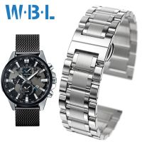 Suitable for Casio Steel Band Watch Strap EFR-303L MTP-1357 BEM-506 Mens Stainless Steel Bracelet 22mm