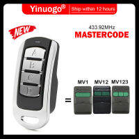 Mastercode MV1 MV12 รีโมทคอนโทรลโรงรถประตู 433.92 เมกะเฮิร์ตซ์ MASTERCODE MV123 โรงรถ Command เครื่องส่งสัญญาณไร้สาย-fbgfbfgcnxfgnfnf