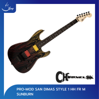 กีตาร์ Charvel Pro-Mod San Dimas Style 1 HH FR E Ash - Sunburn | Strings Shop