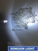 【LZ】❅ↂ♨  1000pcs 3mm Round White Light-emitting diode Super Bright Light Bulb Led Lamp New 6000-6500k 3.0-3.6v 20ma 3mm white led diodes