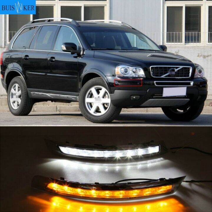 2Pcs Car Daytime Running Lights LED DRL For Volvo XC90 2007 2008 2009