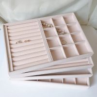 【hot】┋✵  Soft Stackable Jewelry Tray Display Storage Earrings Necklace Organizer Holder