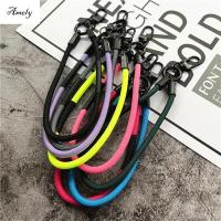 AMELY Colour สายรัดข้อมือกุญแจลานจอดโทรศัพท์,พวงกุญแจห้อยกระเป๋าที่จับโทรศัพท์มือถือโทรศัพท์สร้อยข้อมือสายคาดที่คล้องสายชาร์จมือถือ