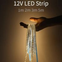 12V LED Strip Lights Room Decoration Bright Tape Low Voltage Backlight Natural White Warm 60/120LEDs Ribbon LED Strip Lighting