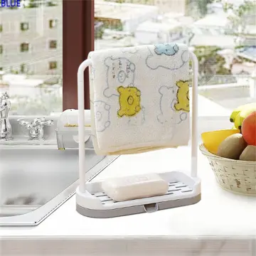 1pc Kitchen Organizer, Adjustable Snap Sink Sponge Holder, Kitchen Hanging  Drain Basket, Kitchen Gadget