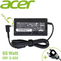 Promotion รุ่นใหม่ Acer Adapter ของแท้ 19V/3.42A 65W หัวขนาด 3.0*1.1mm สายชาร์จ เอเซอร์ อะแดปเตอร์, สายชาร์จ Acer พร้อมส่ง อะ แด ป เตอร์ อะแดปเตอร์ รถยนต์