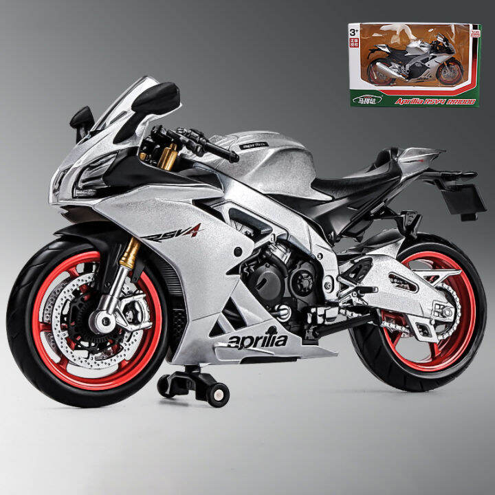 ใหม่112-aprilia-rsv4-rr1000โลหะผสม-die-cast-รถจักรยานยนต์รุ่นรถของเล่นคอลเลกชัน-autobike-shork-absorber-off-road-autocycle-ของเล่นของขวัญ