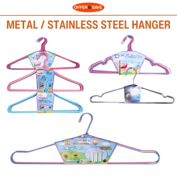 FSUTEG Coat Hangers, 40 Pack Wire Hangers Stainless Steel Metal Hangers  Heavy Duty Hangers, Ultra Thin